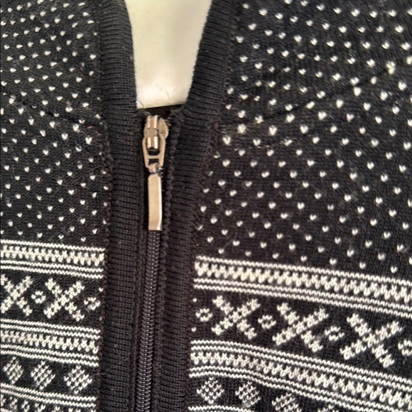 Women’s wool Nordic zip cardigan - Picture 5 of 8